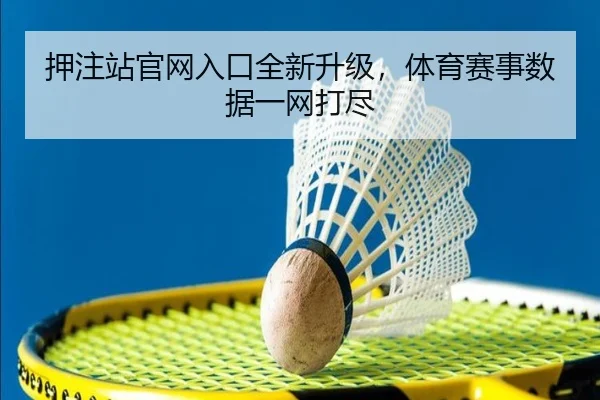 押注站官网入口全新升级，体育赛事数据一网打尽